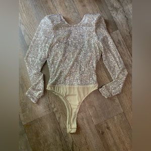 Lulus Sequined Bodysuit